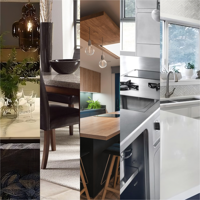 Materiales para mesón de cocina