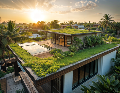 Techos verdes y jardines verticales en Colombia