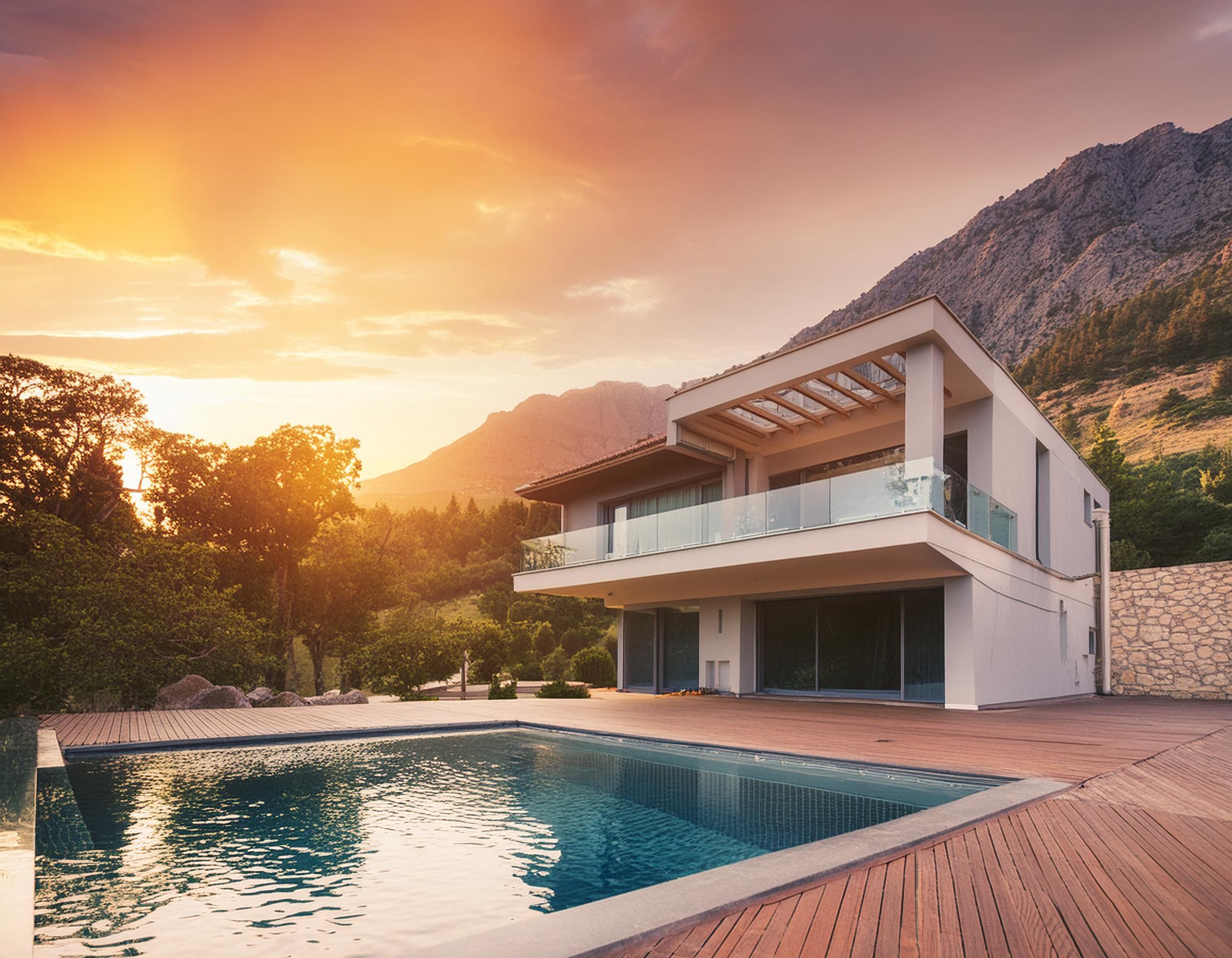 Tendencias en casas modernas 2024